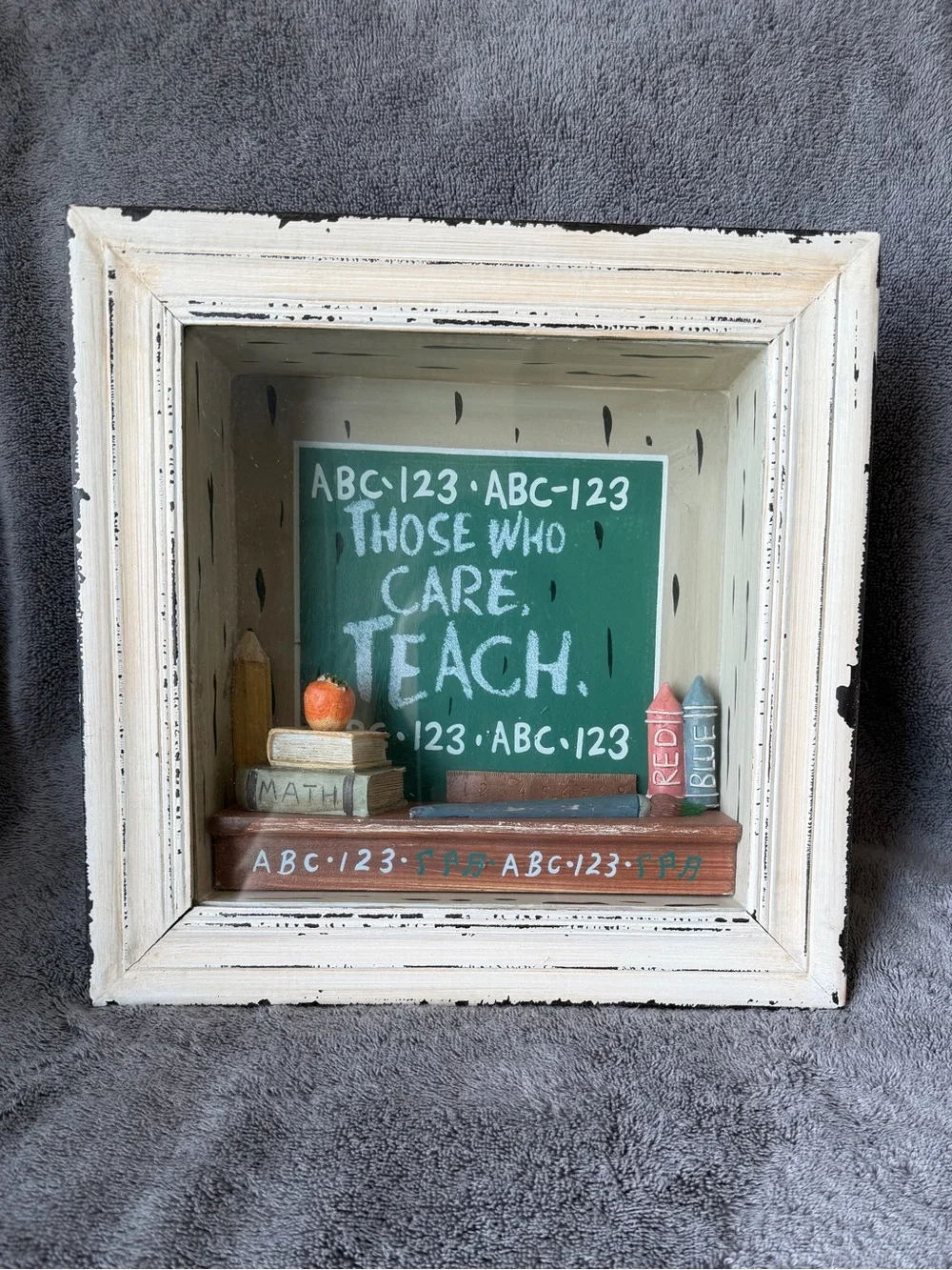 Those Who Care, Teach Framed Shadowbox